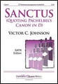 Sanctus SATB choral sheet music cover